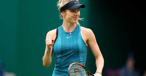 Elina Svitolina poses with rocket launcher as tennis star returns to ...